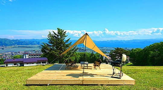 福島民友新聞に絶景・猪苗代スキー場のゲレンデ絶景BBQ・登山者向け夏リフト営業に関する記事が掲載されました。